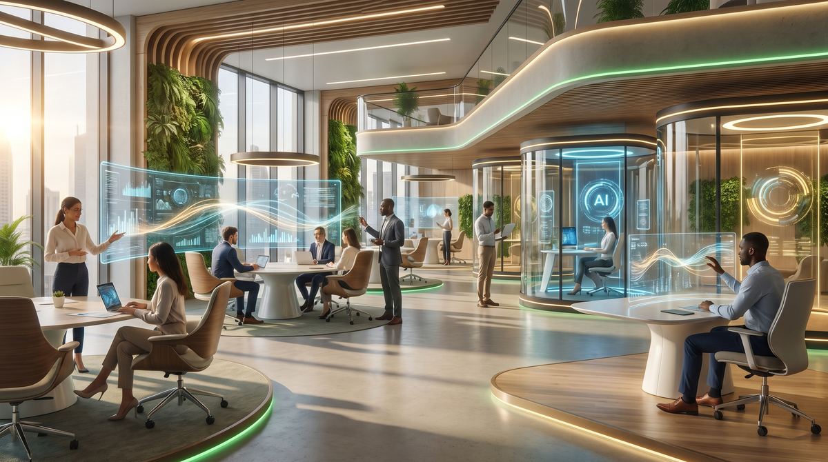 Business leaders reviewing a unified data platform
